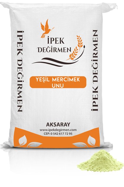 10 Kg Glutensiz Yeşil Mercimek Unu Çölyak