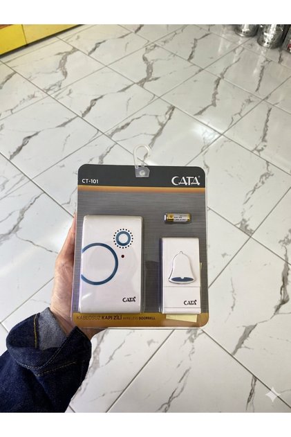 CT-101 Kablosuz Dijital Kapı Zili (Pilli)