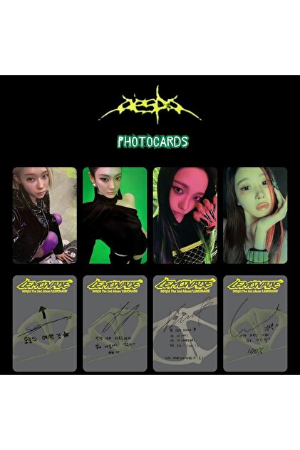Kpop Dünyasi AESPA '' Armageddon '' SMINI Ver. Photocards Set