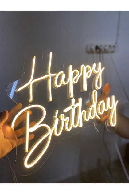 Happy birthday Neon tabela