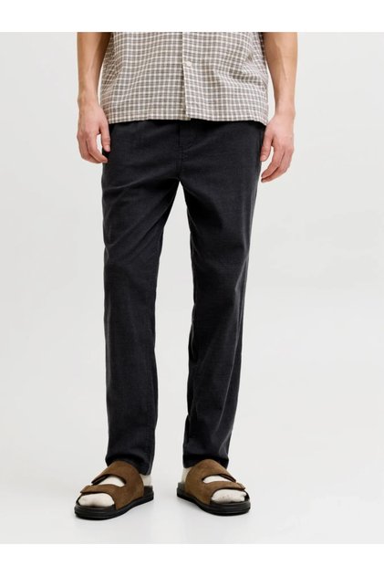Pantaloni jogger pentru bărbați, Jpstace Breeze, croială conică, negru