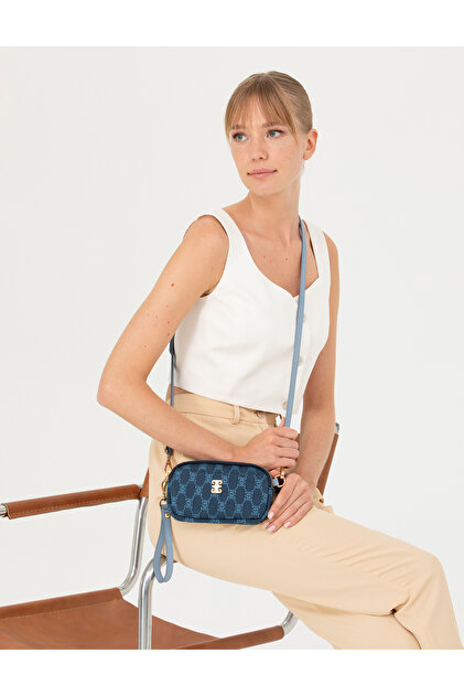 Denim Crossbody Bag 50334528-Vr018