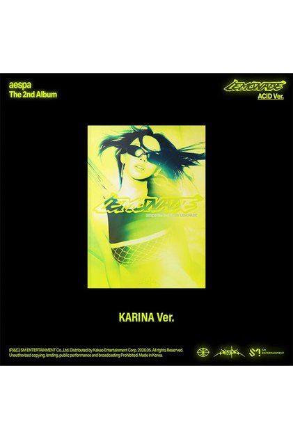 Kpop Dünyasi aespa – The 2nd Album [LEMONADE] (ACID Ver.) - Karina