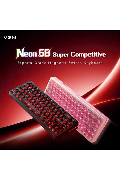 VGN Neon 68HE SC PLUS Super Competitive 8K Manyetik E-Spor