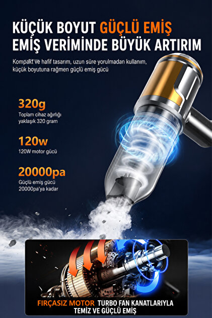 ナザレ999　秀3L 10キロ EZERE Nanovac 20000pa Güçlü Portatif Vakumlu Kablosuz Üflemeli
