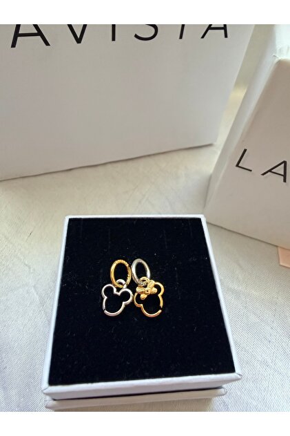 Silver&Gold Miki and Mini Gümüş Charm’ı