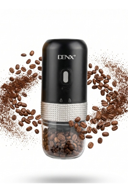 Portable Electric Coffee Grinder |   13W Power with 1000 Mah Battery for Type-C Fast Charging
