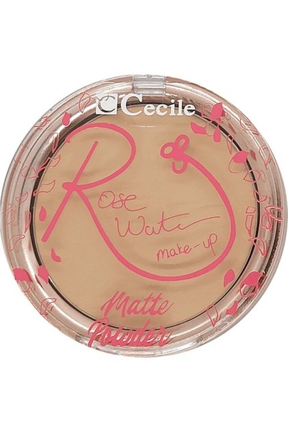 Rose Water Matte Powder Pudra 01