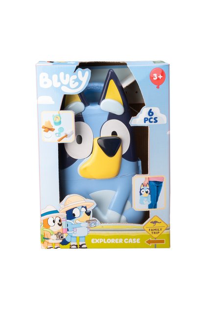Joc de explorator Bluey, set cu accesorii, multicolor, 30x20x10cm