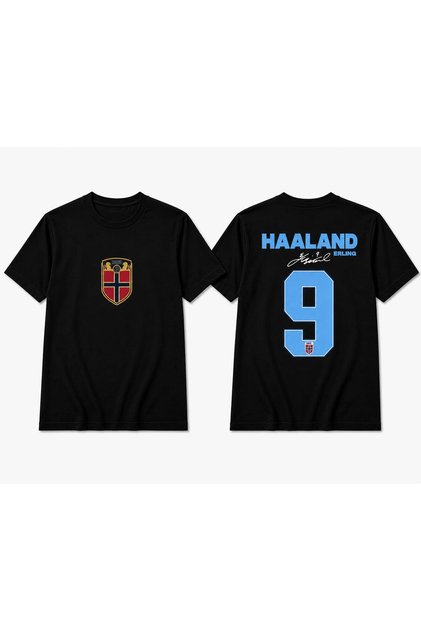 Haaland Dtf Printed T-Shirt