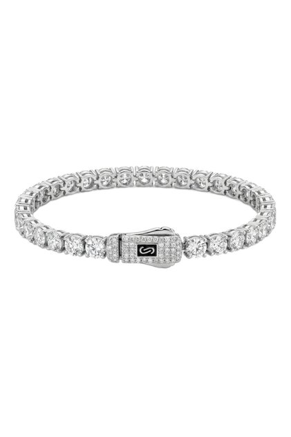 Monaco Su Yolu Silver Bileklik (20 cm)