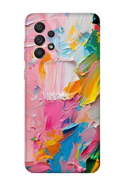 Samsung Galaxy M52 Compatible Printed Transparent Phone Case | Collection: Pastelbloom Soft Series