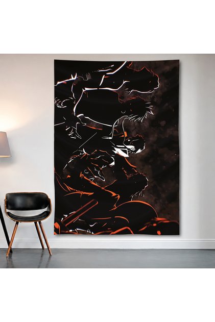 Venom Dark Art Wall Covering Wall Tapestry First Quality Satin Fabric Poster