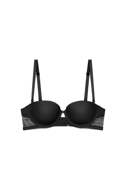 Sutien balconet de damă 10226400 Negru