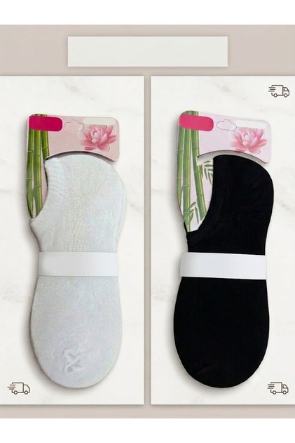 DİKİŞSİZ BAMBU KADIN SNEAKERS ÇORAP