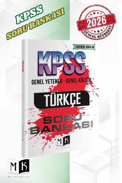 MK Yayıncılık 2026 KPSS MATEMATİK ÇÖZÜMLÜ SORU BANKASI - Fiyatı