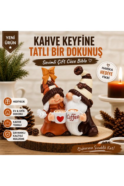 Gnome Şans Kahve Cücesi