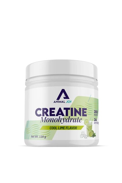 Creatine Monohydrate - Cool Lime Flavor - 120 Gr - 24 Servings