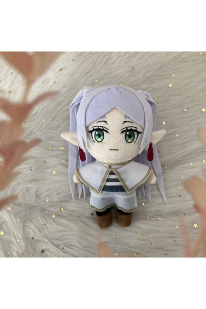 20cm Frieren 20cm Frieren Himmel Frieren At The Funeral Plush Toys Elf Anime Peripheral Plush Kawaii