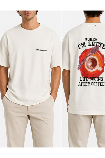 Tricou, Ecru