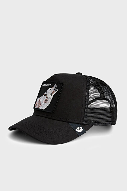Wolf Animal Figured Mesh Detailed Hat Unisex Hat 1012449