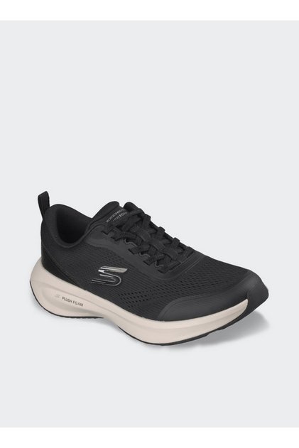 Women Plush Foam Lace-Up Ankle Sneakers