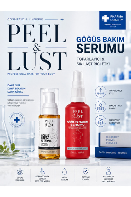 Göğüs Büyütmeye Yardımcı, Gögüs Sıkılaştırmaya Yardımcı Serum 2'li Set