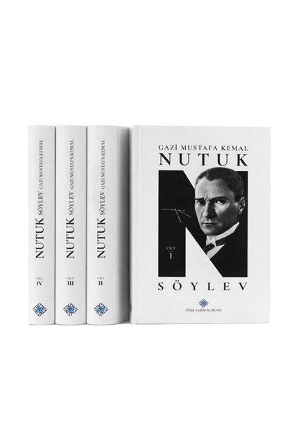 Nutuk Söylev Seti Gazi Mustafa Kemal Atatürk (4 Cilt)