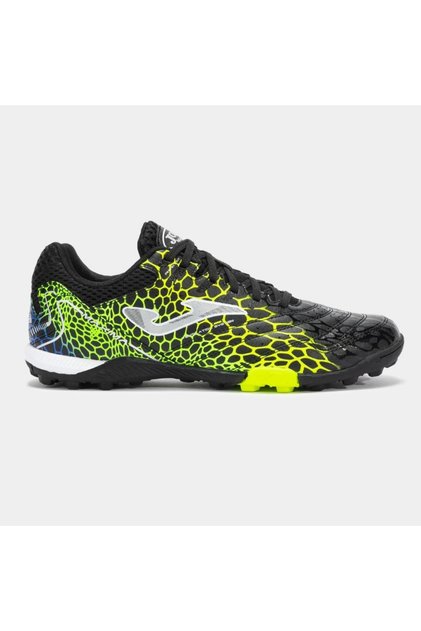 Ghete de fotbal Maxima 2531 Negru Galben Verde TF