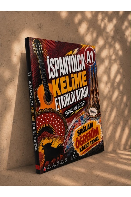 A1 İspanyolca Kelime Etkinlik Kitabı | Sıfırdan Bitir