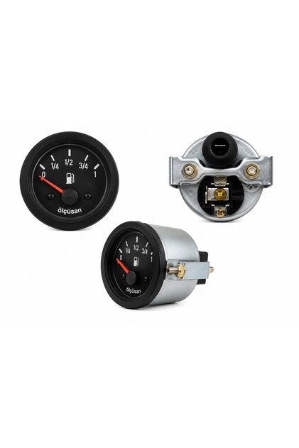 210106/A Yakıt Göstergesi 12V Ø52 mm BMC Fatih
