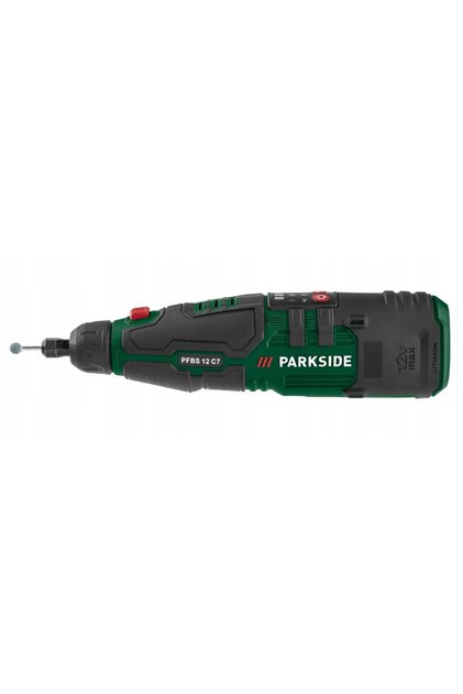 PARKSIDE PFBS 12 C7 12V mașină de găurit/înșurubat și polizor fără fir, kit 52-în-1