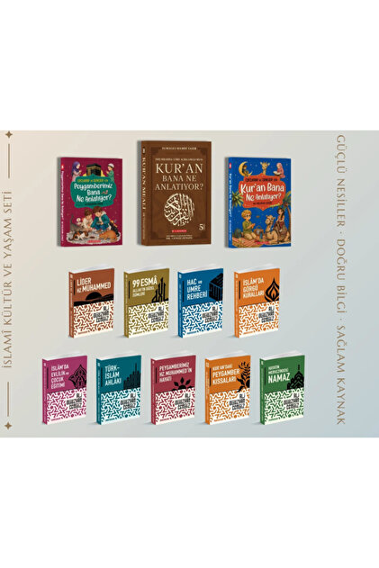 Bilgeoğuz İslami Kültür ve Yaşam Seti (12 Kitap)