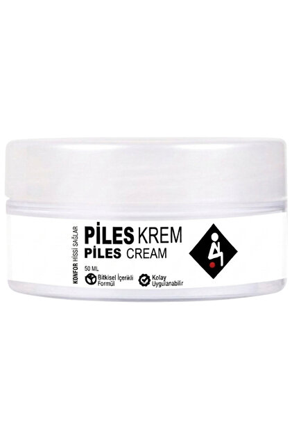 Zenvia Store Piles Bitkisel İçerikli Rahatlatıcı Bakım Kremi 50 ml