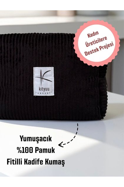 Hediyeli VelvetGo Günlük Casual Makyaj Çantası | Çok Amaçlı Makyaj Fırça Düzenleyici Kozmetik Çantası