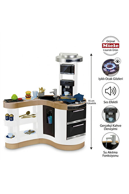 Klein Toys Çocuk Oyuncak XXL Çok Amaçlı Mutfak Seti Wave Kitchen