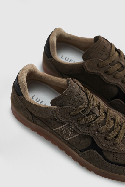 Lufian Alex Erkek Deri Sneaker Ayakkabı Kum - Fiyatı, Yorumları