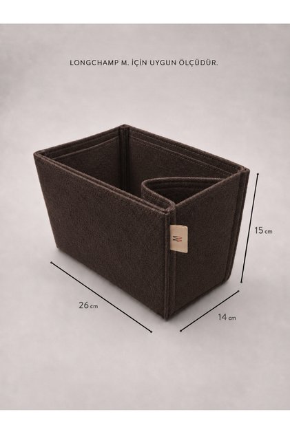Long.. m Canta Icin Tek Suluklu Dark Brown 26X15X14 Dimensions (Length X Height X Width)