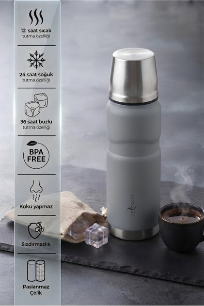 500ml Stainless Steel Thermos Cup with Lid Leakproof Keeps Hot for 24 Hours and Cold for 48 Hours Bpa Free