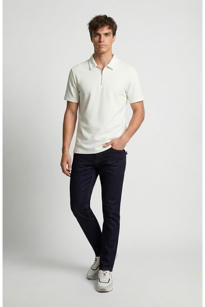 Lacivert Denim Pantolon