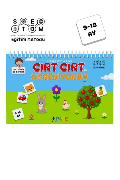 9-18 ay / Cırt Cırt ile Öğreniyorum