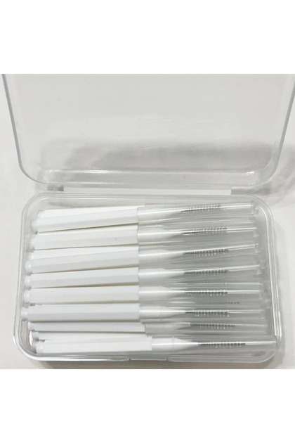 30pcs 0.7 mm white 30pcsInterdental Brushes Dental Brush Between Teeth For Dental Orthodontic Clean