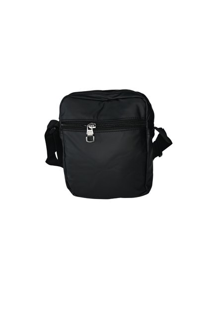 Dukidaso Black Zippered Compact Men's Bag | Summer T8182 Black
