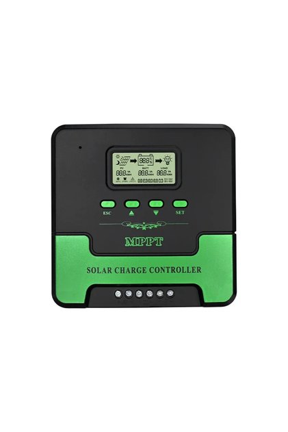 12V 24V Auto 20A Wifi MPPT Green Black 12V 24V Auto WiFi MPPT Solar Charge Controller 20A/30A/40A/60
