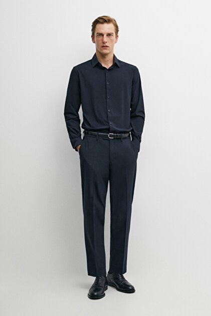 Esnek slim fit gömlek