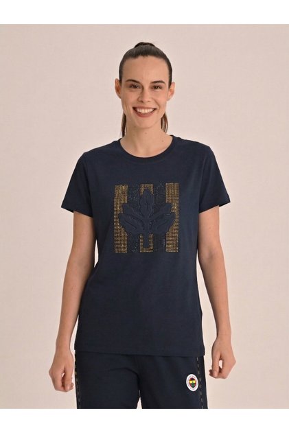 KADIN TRIBUN TAŞ BASKILI TSHIRT