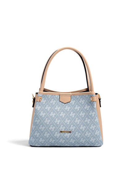 Blue - Ten Monogram Women's Handbag Sp1254