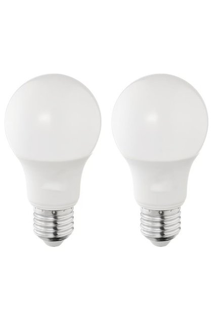 لمبة LED E27 470 لومن, كرويّة أبيض أوبال
