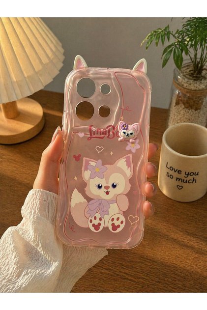 Vivo Y36 Compatible Camera Protected Shock Absorbing Wavy Edge Case