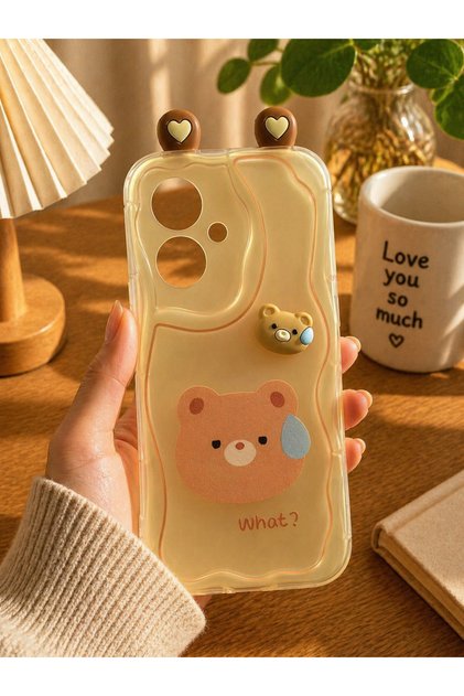 Vivo V29 Lite Compatible Camera Protected Shock Absorbing Wavy Edges Case